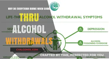 Alcohol Withdrawals: Burning Sensations and Their Causes