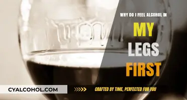 How Alcohol Affects Your Legs First