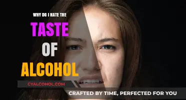 Why Alcohol Tastes Awful to Me: Unraveling the Dislike