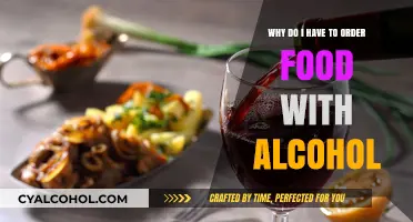 Ordering Food with Alcohol: A Necessary Pairing