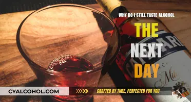 Alcohol's Lingering Taste: Why It Sticks Around