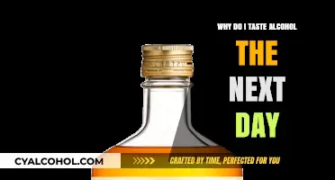 Why Alcohol Lingers: Understanding Next-Day Taste and Effects