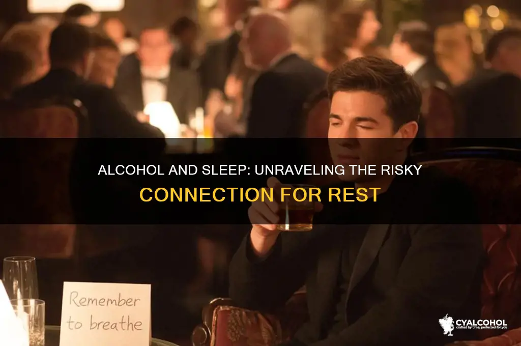 why do i turn to alcohol to sleep