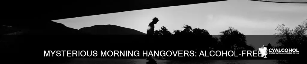 why do i wake up feeling hungover without alcohol