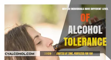Alcohol Tolerance: Why the Difference?