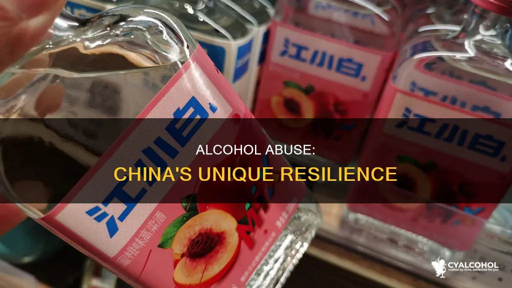 why do less people die from alcohol abuse in china