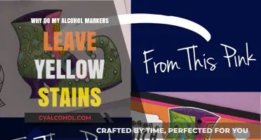 Why Alcohol Markers Leave Yellow Stains: Causes and Solutions