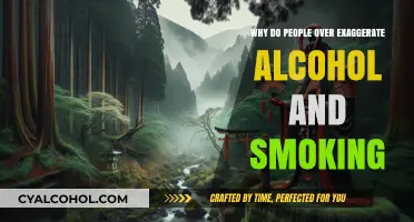 Exaggerating Vices: Unraveling the Myths of Alcohol and Smoking