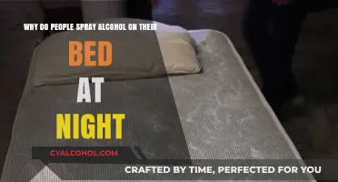 Spraying Alcohol on Beds: A Healthy Habit?