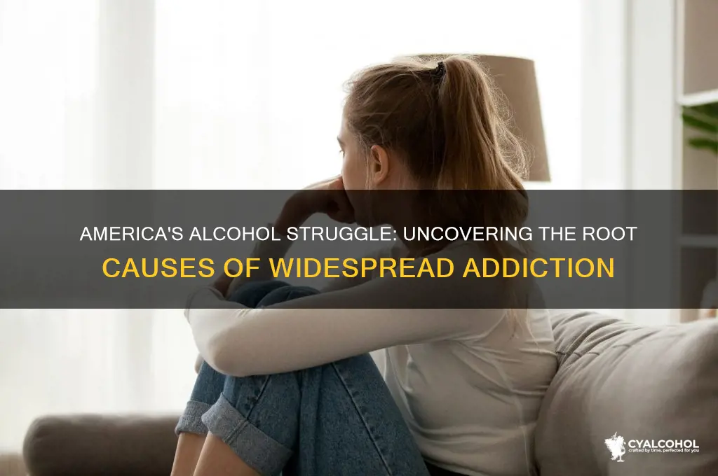 why do so many americans struggle with alcohol