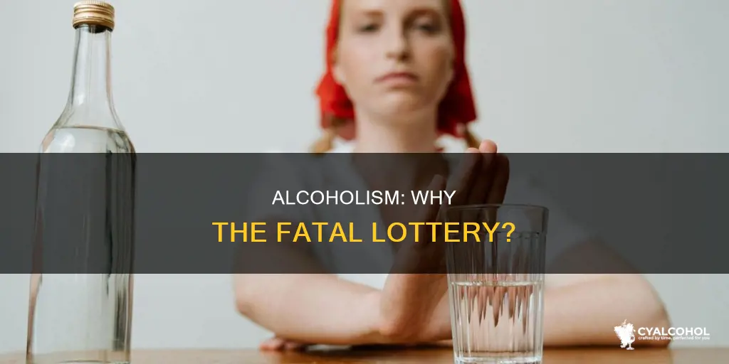 why do some people die from alcoholism but some dont