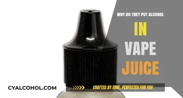 Why Alcohol is Added to Vape Juice: Uncovering the Reasons