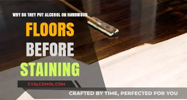 How Alcohol Enhances Hardwood Floor Staining