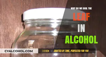 Boiling Leaves in Alcohol: Unlocking Botanical Secrets and Extraction Benefits