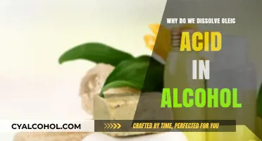 Why Dissolve Oleic Acid in Alcohol: Benefits and Applications