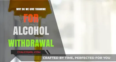 Thiamine's Role in Managing Alcohol Withdrawal Symptoms and Recovery