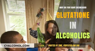 Alcohol's Impact: Understanding Decreased Glutathione Levels in Chronic Drinkers