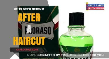 The Benefits of Alcohol-Based Aftershave for Your Hair
