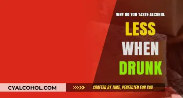 Why Alcohol's Flavor Fades When You're Intoxicated: The Science Explained