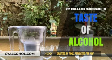 How Brita Filters Alter Alcohol's Taste
