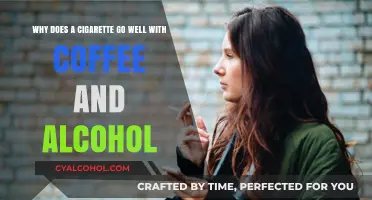 Coffee, Alcohol, and Cigarettes: A Cultural Trinity