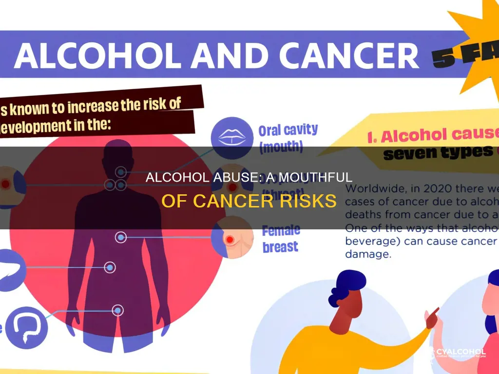 why does alcohol abuse increase risk of oral cancer