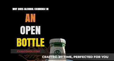 Why Alcohol Condenses in Open Bottles: Science Explained