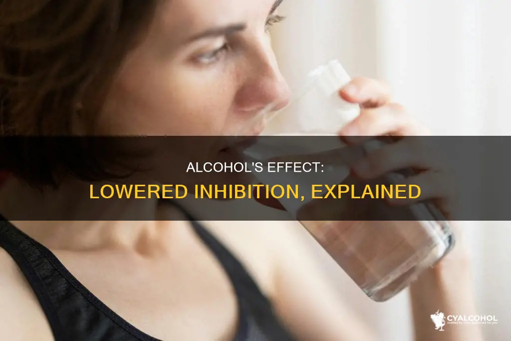 why does alcohol consumption reduce a person