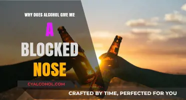Why Alcohol Causes Nasal Congestion: Understanding the Blocked Nose Effect