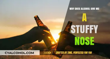Why Alcohol Causes Nasal Congestion: Understanding the Stuffy Nose Connection