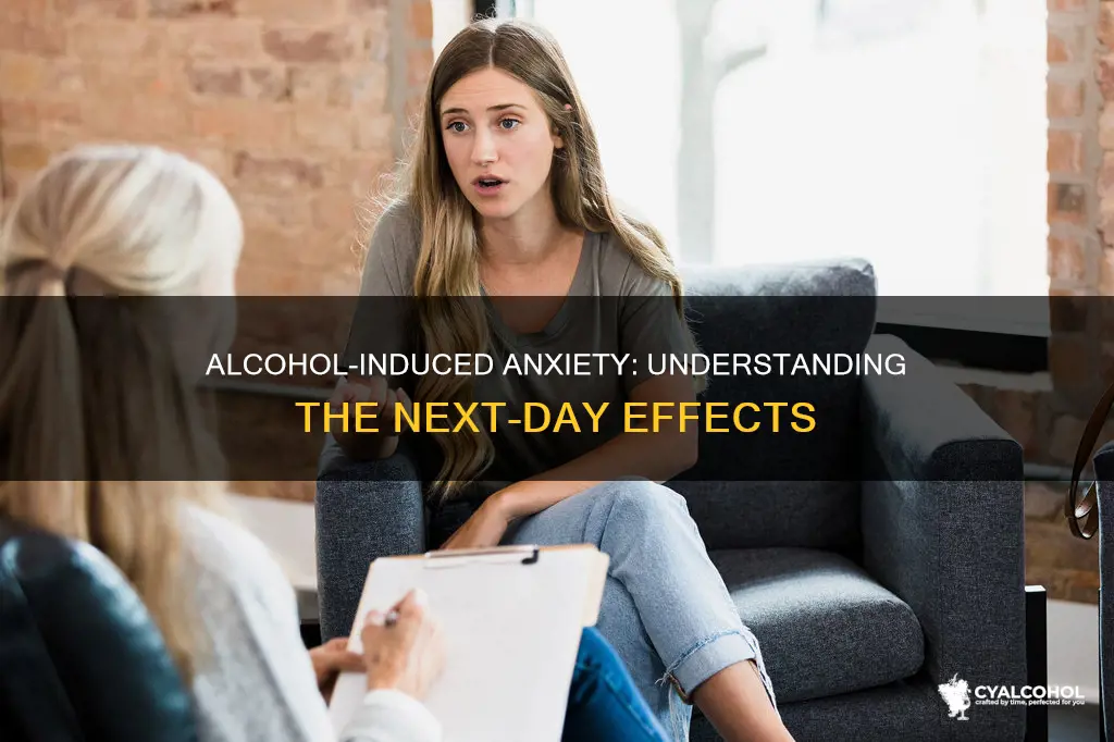 why does alcohol give me anxiety the next day