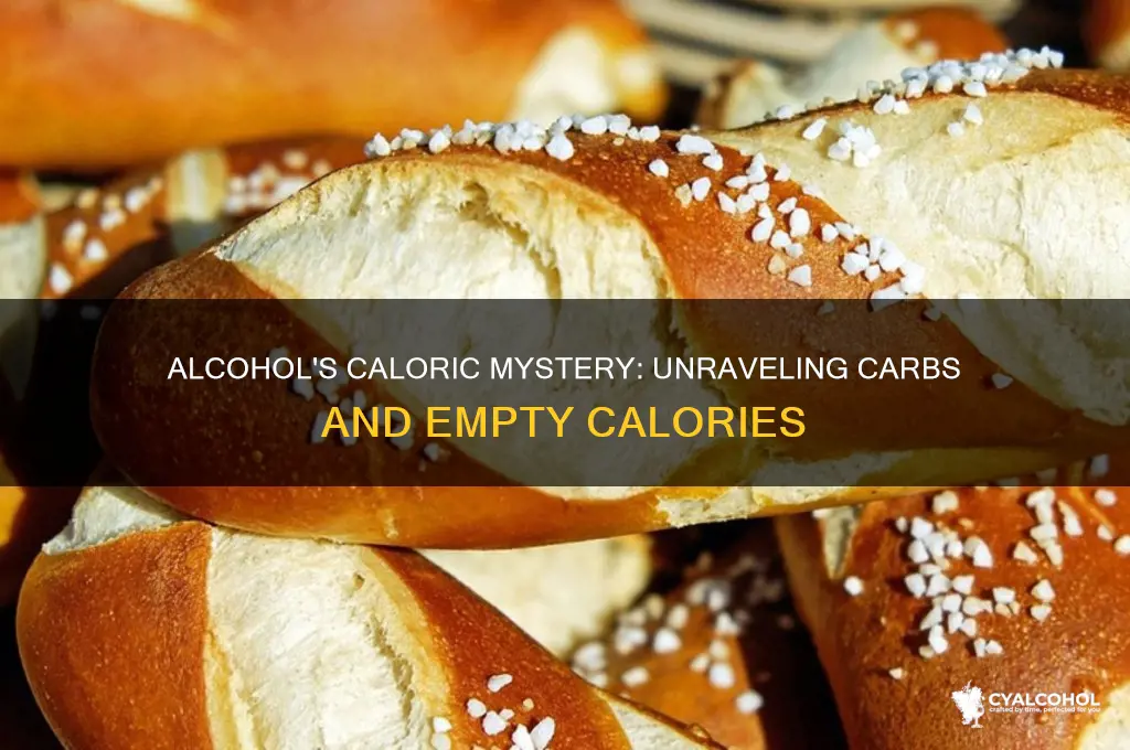 why does alcohol have calories but no carbs