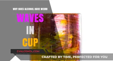 Unraveling the Mystery: Why Alcohol Creates Strange Waves in Cups