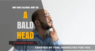 Why Alcohol Stings on a Bald Head: Science Explained