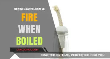 Why Alcohol Ignites When Boiled: Science Behind Flammable Vapors