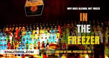 Why Alcohol Resists Freezing: The Science Behind Its Low Freezing Point