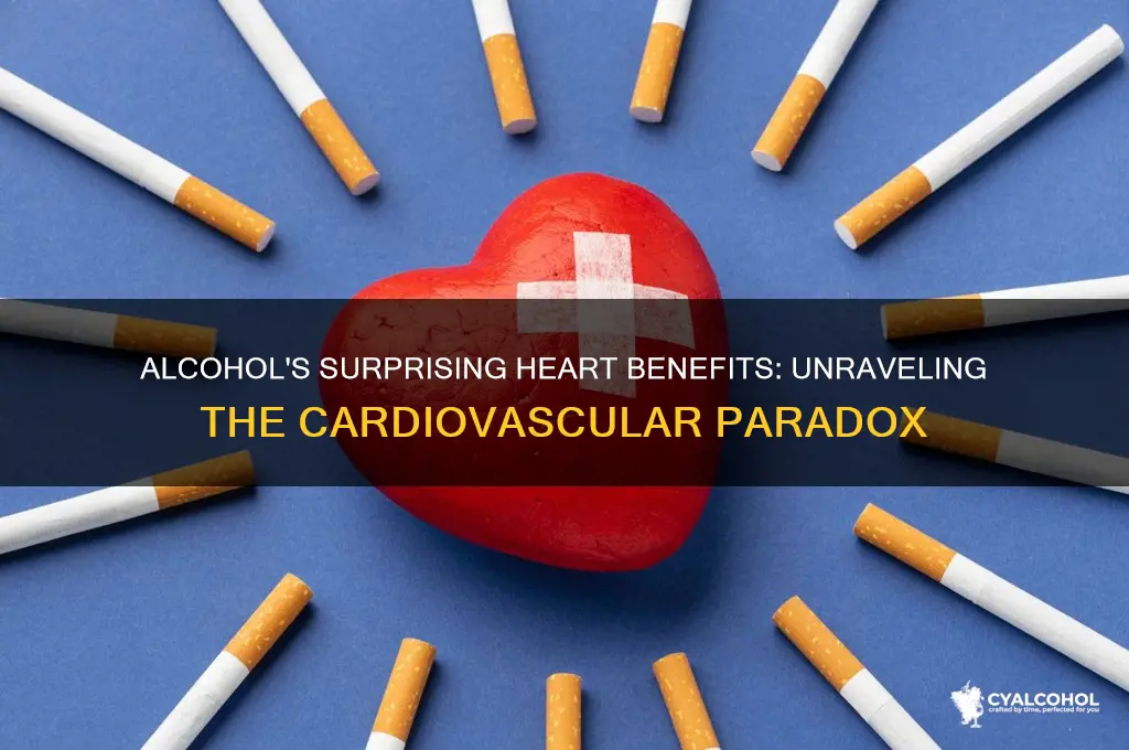 why does alcohol reduce risk of heart disease