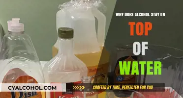 Why Alcohol Floats: Exploring Density Differences in Water Mixtures