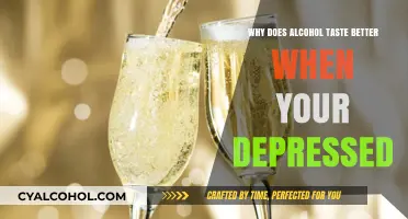 Depression's Bitter Comfort: Why Alcohol Tastes Better When You're Down