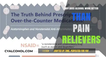 Alcohol vs. Pain Relievers: Why Does It Work Better?