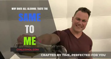 Alcohol Taste: Why Does It All Taste the Same?