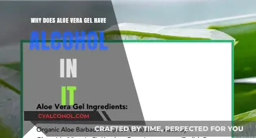 Aloe Vera Gel: Why Alcohol?