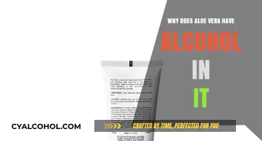 Aloe Vera and Alcohol: Unraveling the Surprising Ingredient Mystery