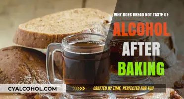 How Bread Escapes Alcohol Taste During Baking