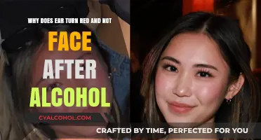 Alcohol's Red Ear Mystery: Why Not the Face?