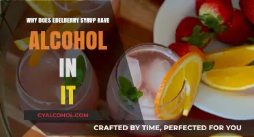 Why Edelberry Syrup Contains Alcohol: Uncovering the Surprising Reason