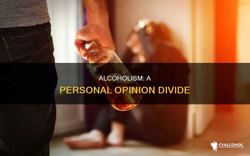 why does evberyne have their own opinion on alcoholics