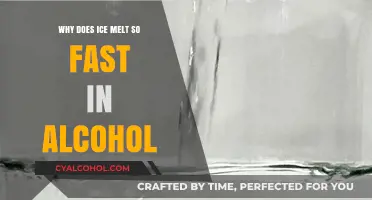 Why Ice Melts Faster in Alcohol: Science Explained