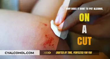 The Science Behind Why Cuts Sting with Alcohol