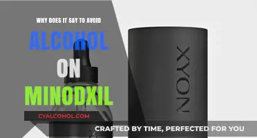 Minoxidil and Alcohol: A Risky Combination